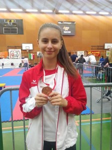 Mahayan Righetti 3e Kata U18 à la SKL de Neuchâtel 2018